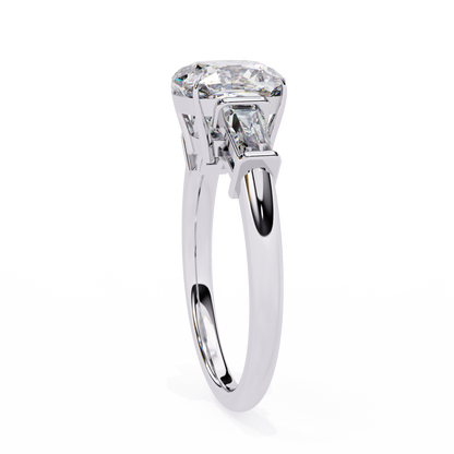Gioiello Vero Cushion Solitaire Ring