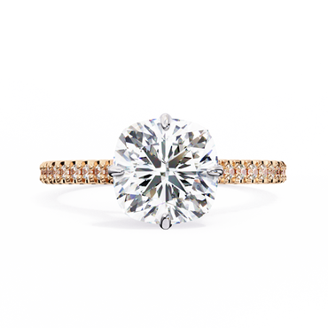 Dolce Stella Cushion Solitaire Ring