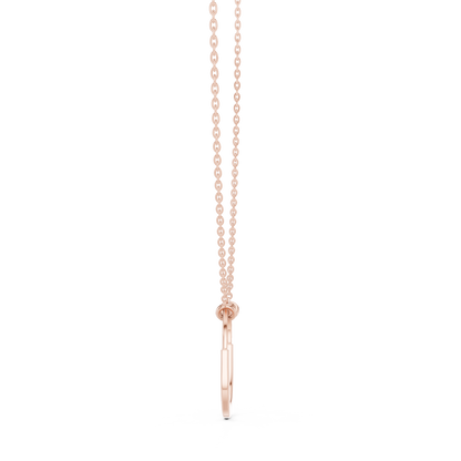 Radiant Charm Diamond Pendant