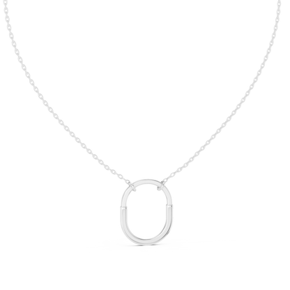 Radiant Charm Diamond Pendant