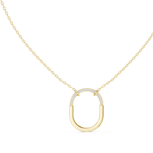 Radiant Charm Diamond Pendant
