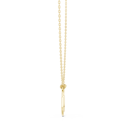 Radiant Charm Diamond Pendant