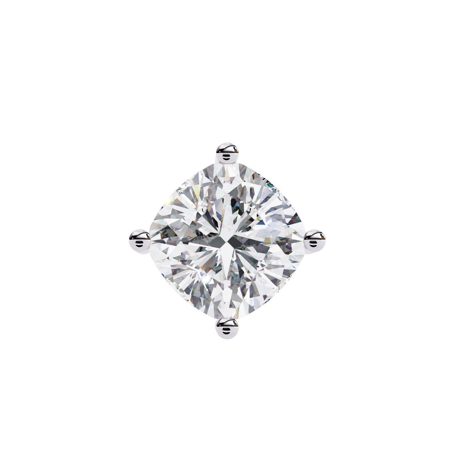 Nerisse Royale Cushion Solitaire Pendant