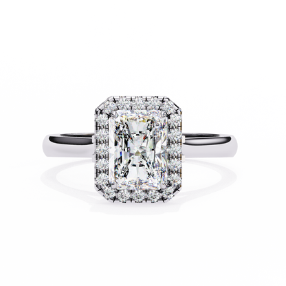Noche Clara Radiant Solitaire Ring