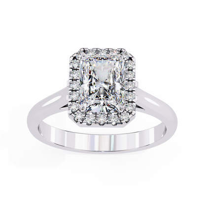 Noche Clara Radiant Solitaire Ring