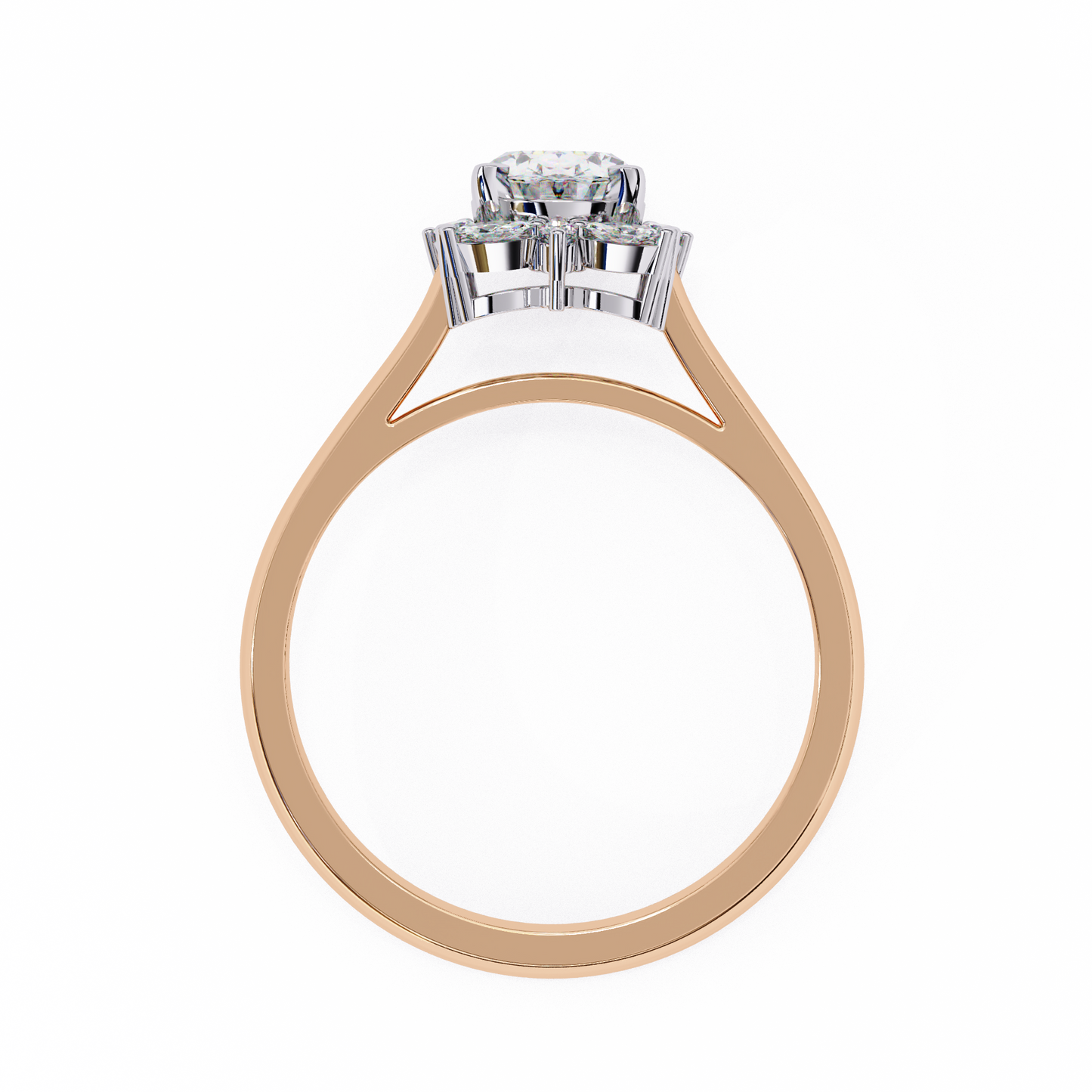 Maison Celestine Oval Solitaire Ring
