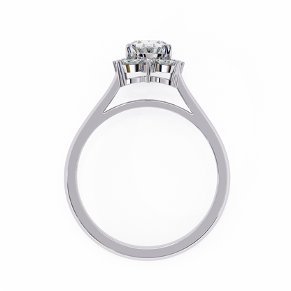 Maison Celestine Oval Solitaire Ring