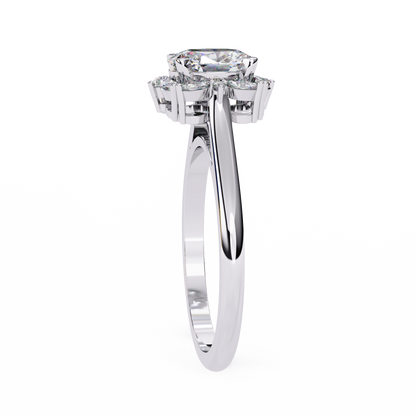Maison Celestine Oval Solitaire Ring