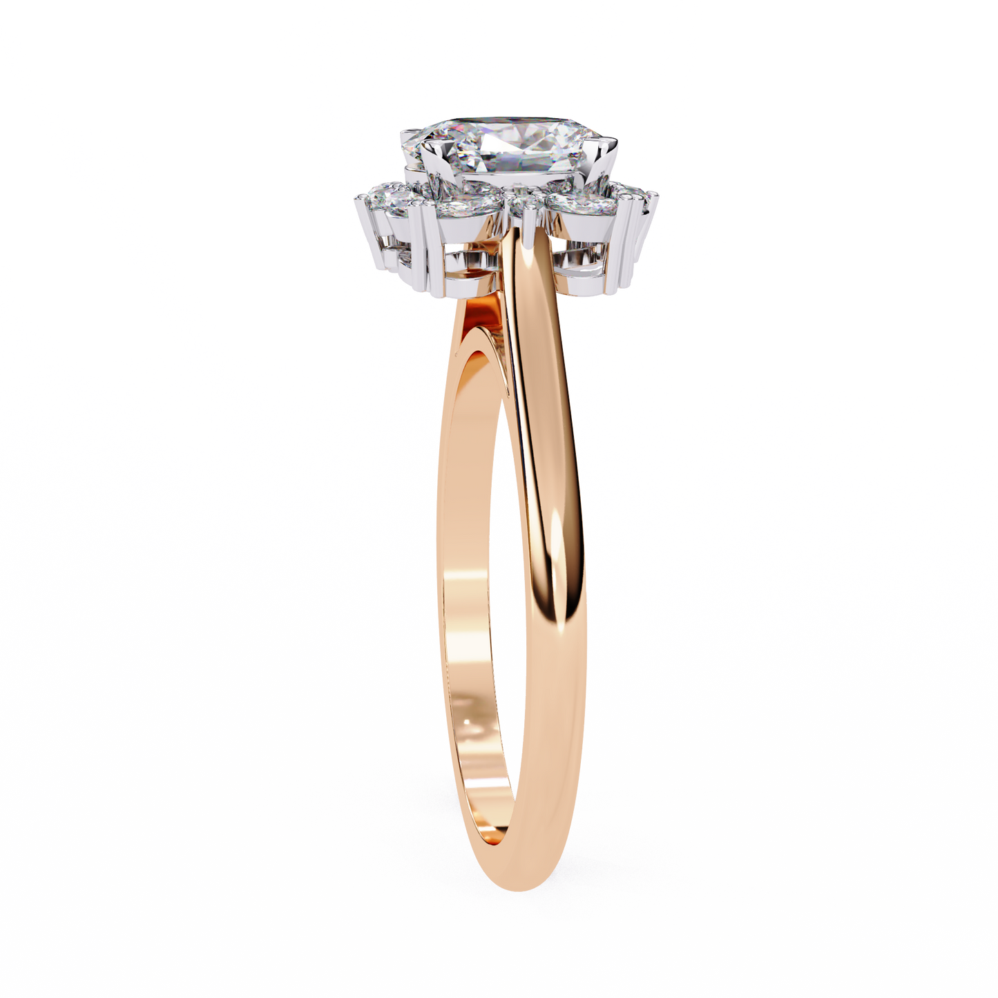 Maison Celestine Oval Solitaire Ring