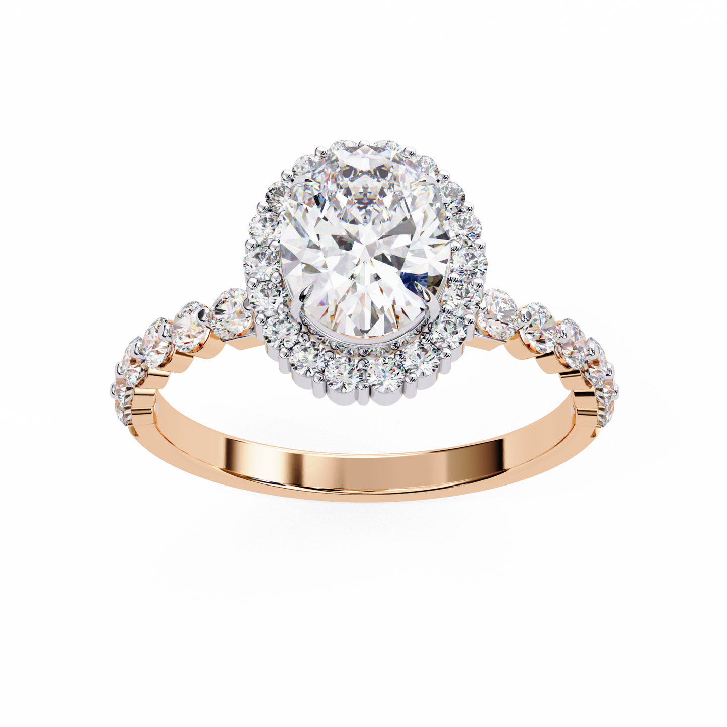 Aurelienne Grande Oval Solitaire Ring