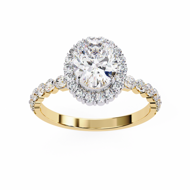 Aurelienne Grande Oval Solitaire Ring