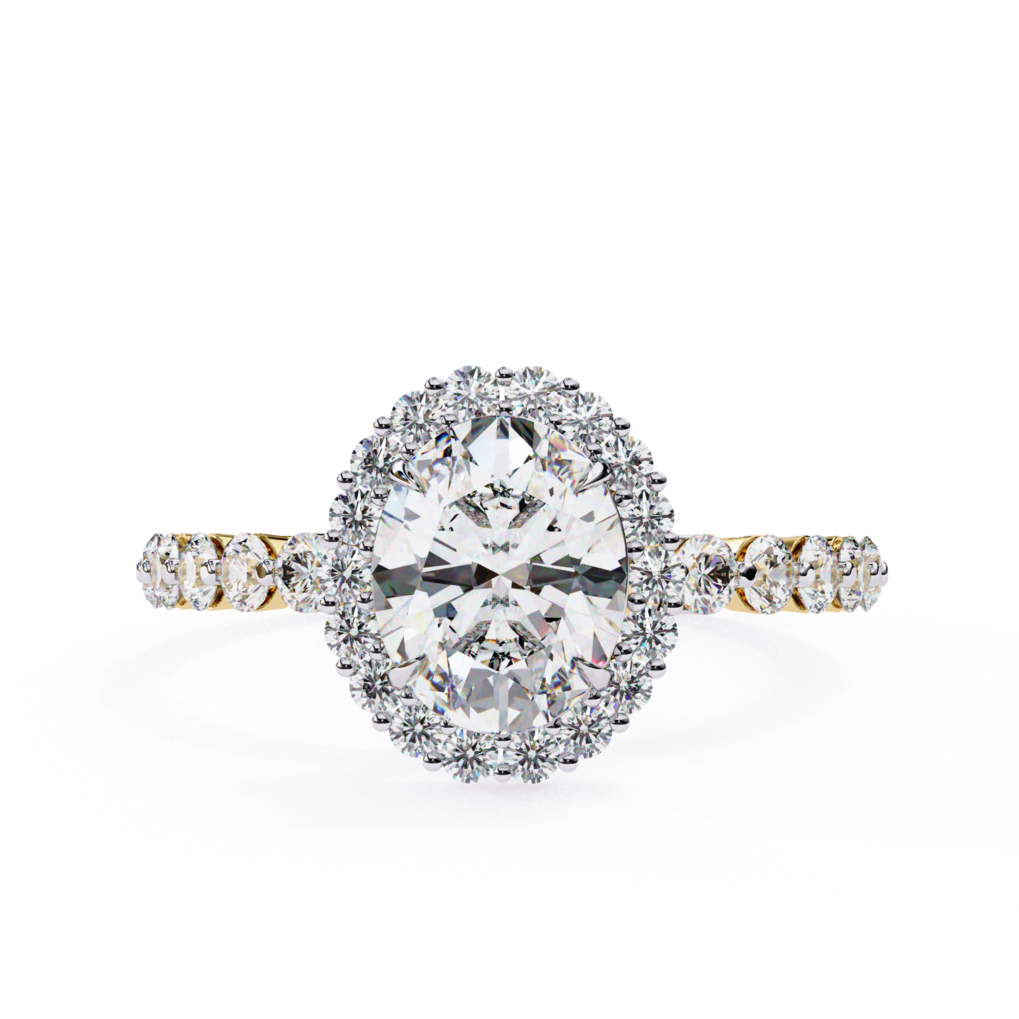 Aurelienne Grande Oval Solitaire Ring