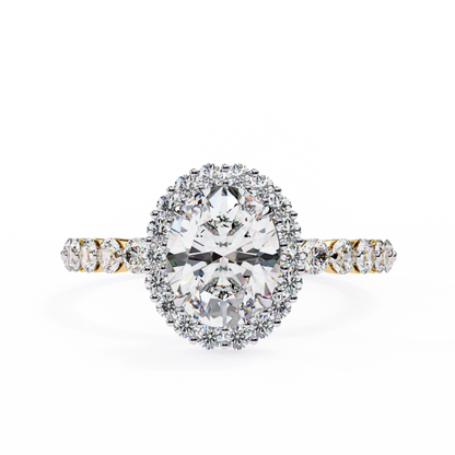 Aurelienne Grande Oval Solitaire Ring