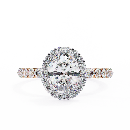 Aurelienne Grande Oval Solitaire Ring