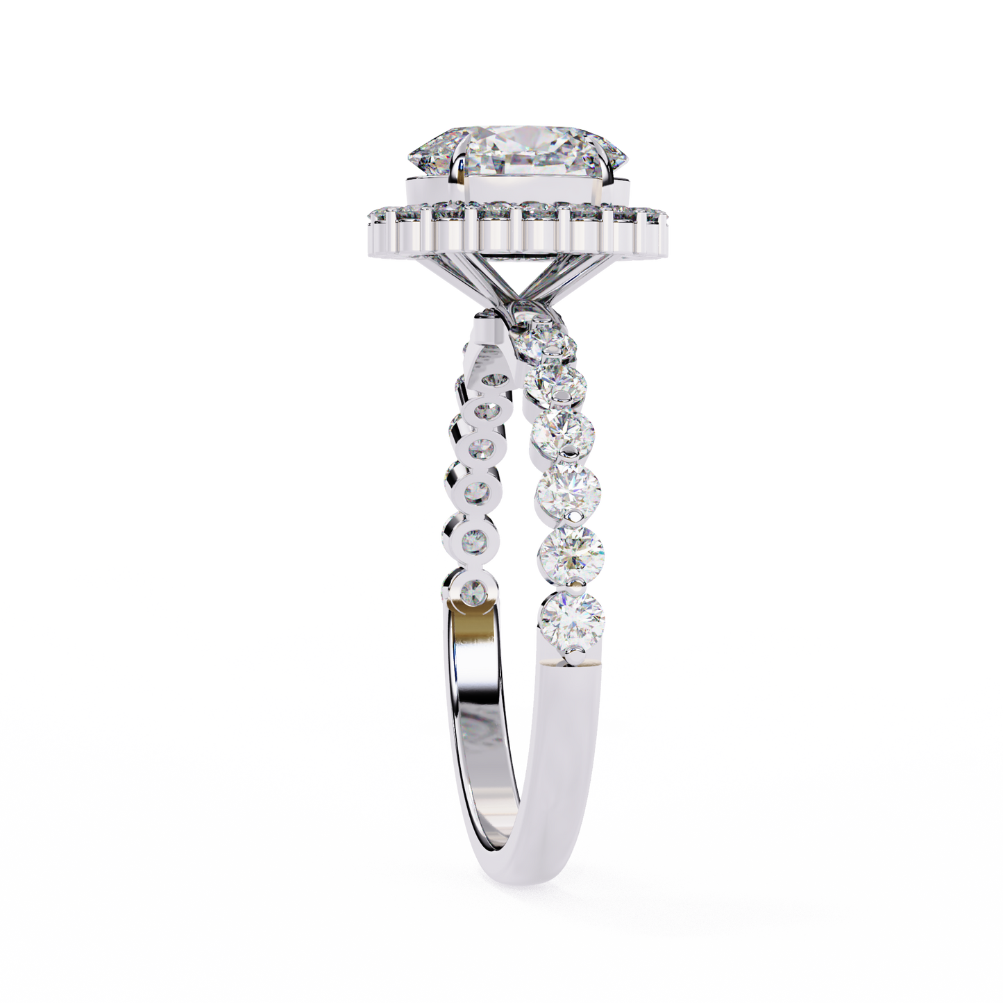 Aurelienne Grande Oval Solitaire Ring