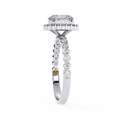Aurelienne Grande Oval Solitaire Ring