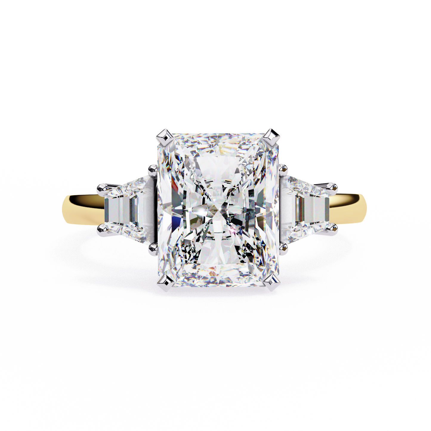 Marchesa Alorian Radiant Cut Solitaire Ring