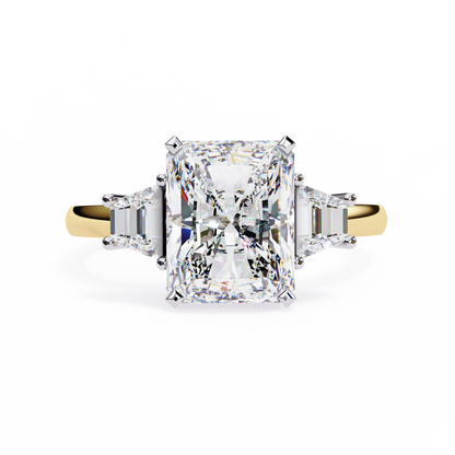 Marchesa Alorian Radiant Cut Solitaire Ring