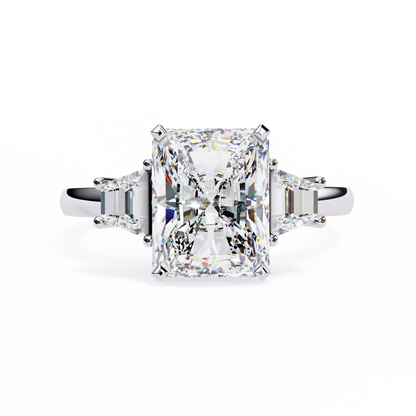 Marchesa Alorian Radiant Cut Solitaire Ring