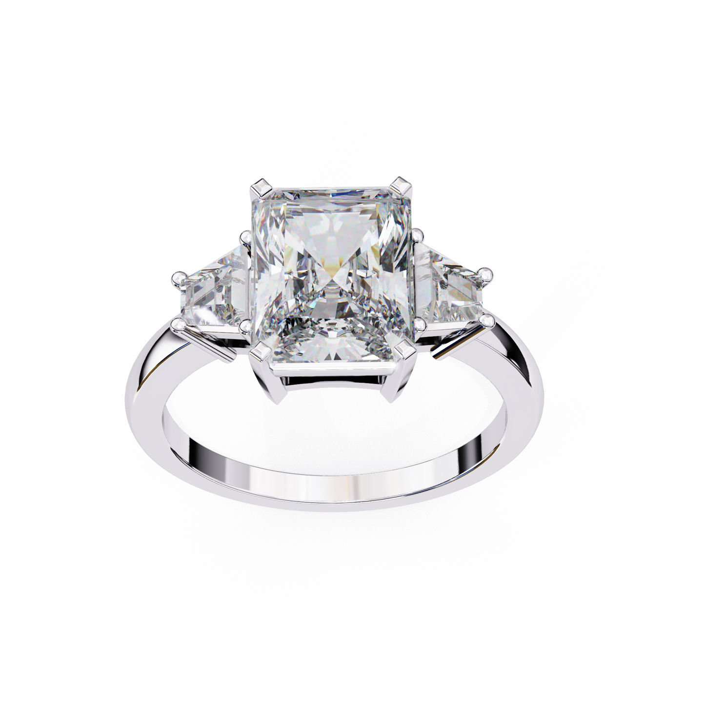 Marchesa Alorian Radiant Cut Solitaire Ring