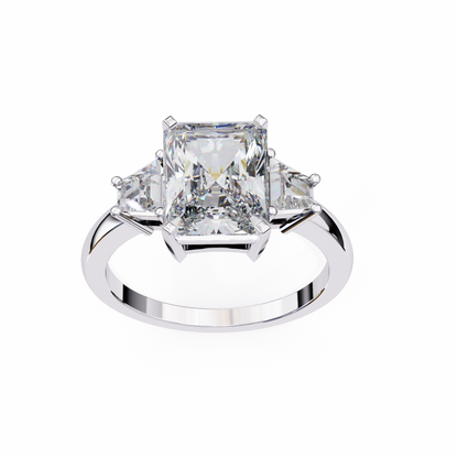 Marchesa Alorian Radiant Cut Solitaire Ring