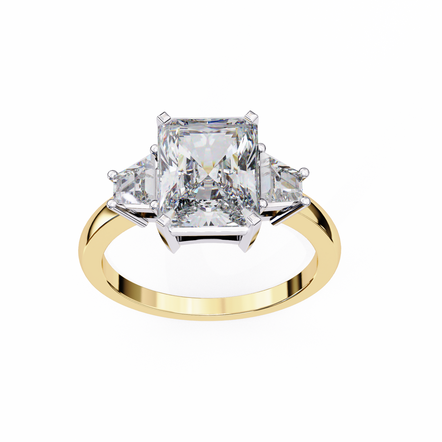 Marchesa Alorian Radiant Cut Solitaire Ring