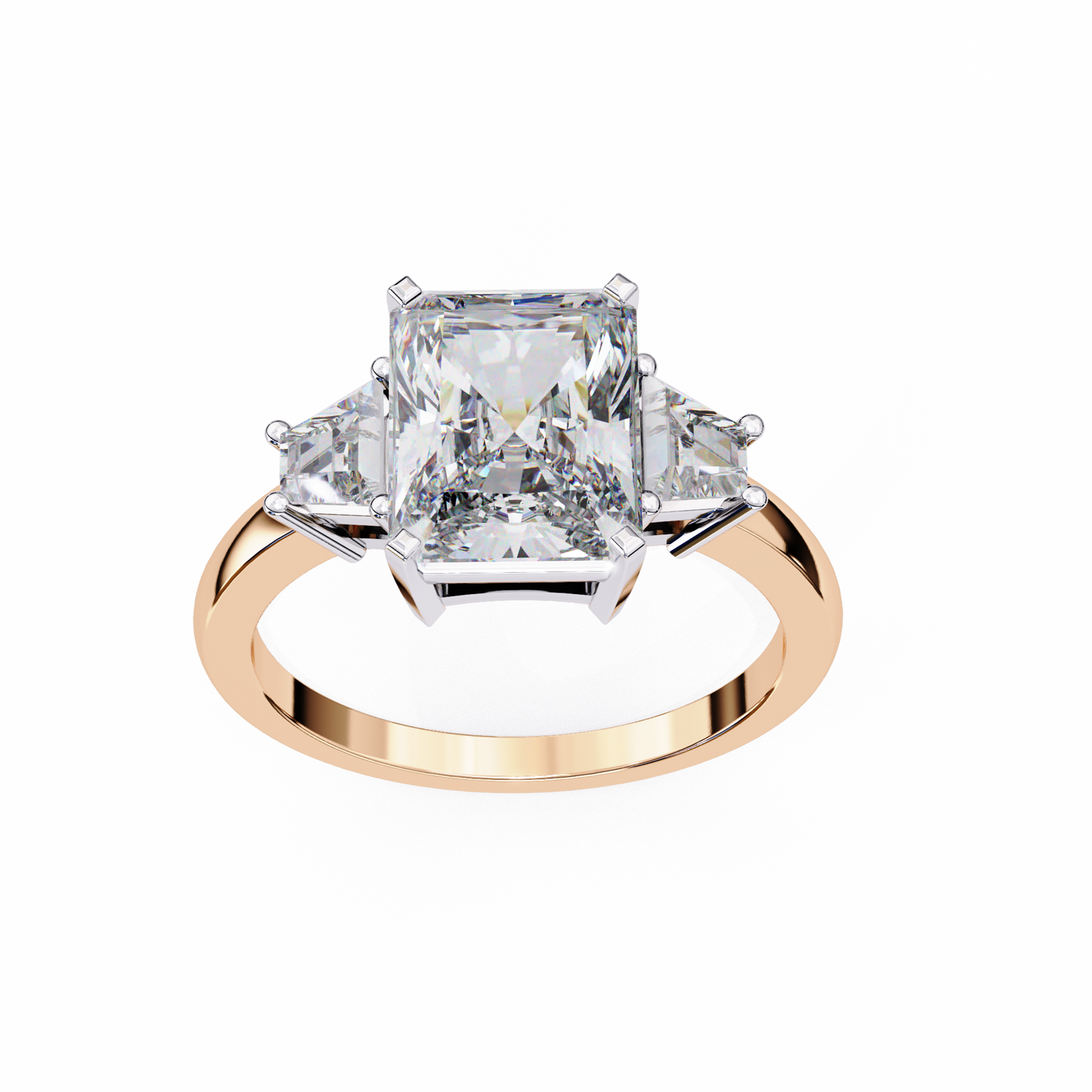 Marchesa Alorian Radiant Cut Solitaire Ring