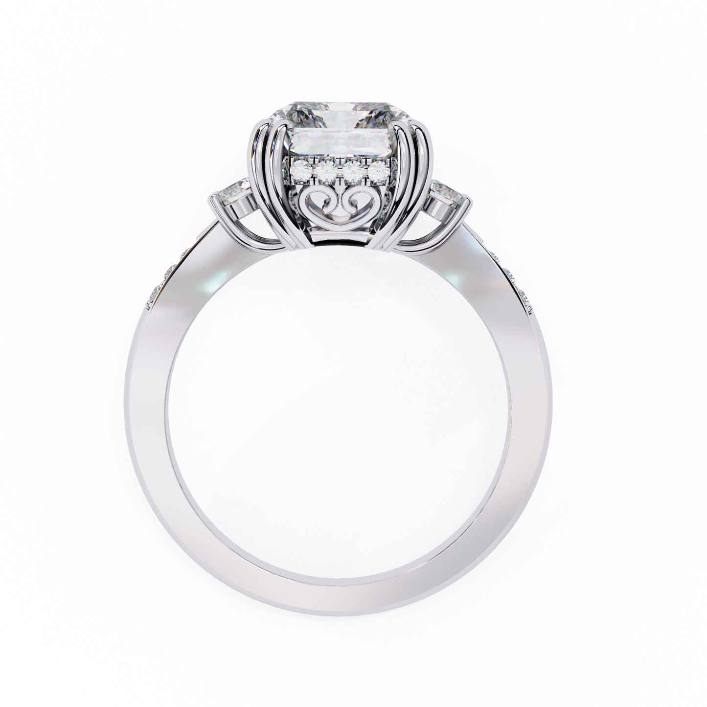 Valoria d’Éminence Radiant Solitaire Ring