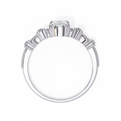 Amarisse Royale Pear Solitaire Ring