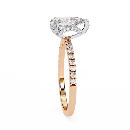Evelisse Opale Pear Solitaire Ring