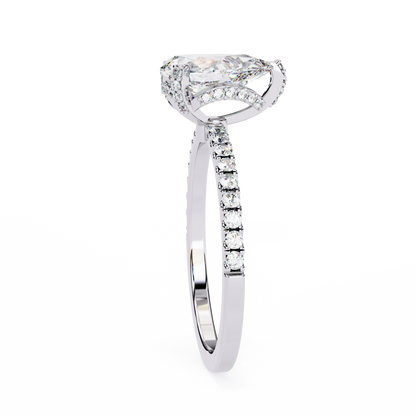 Evelisse Opale Pear Solitaire Ring