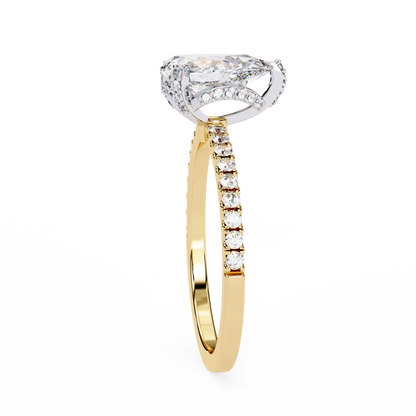 Evelisse Opale Pear Solitaire Ring