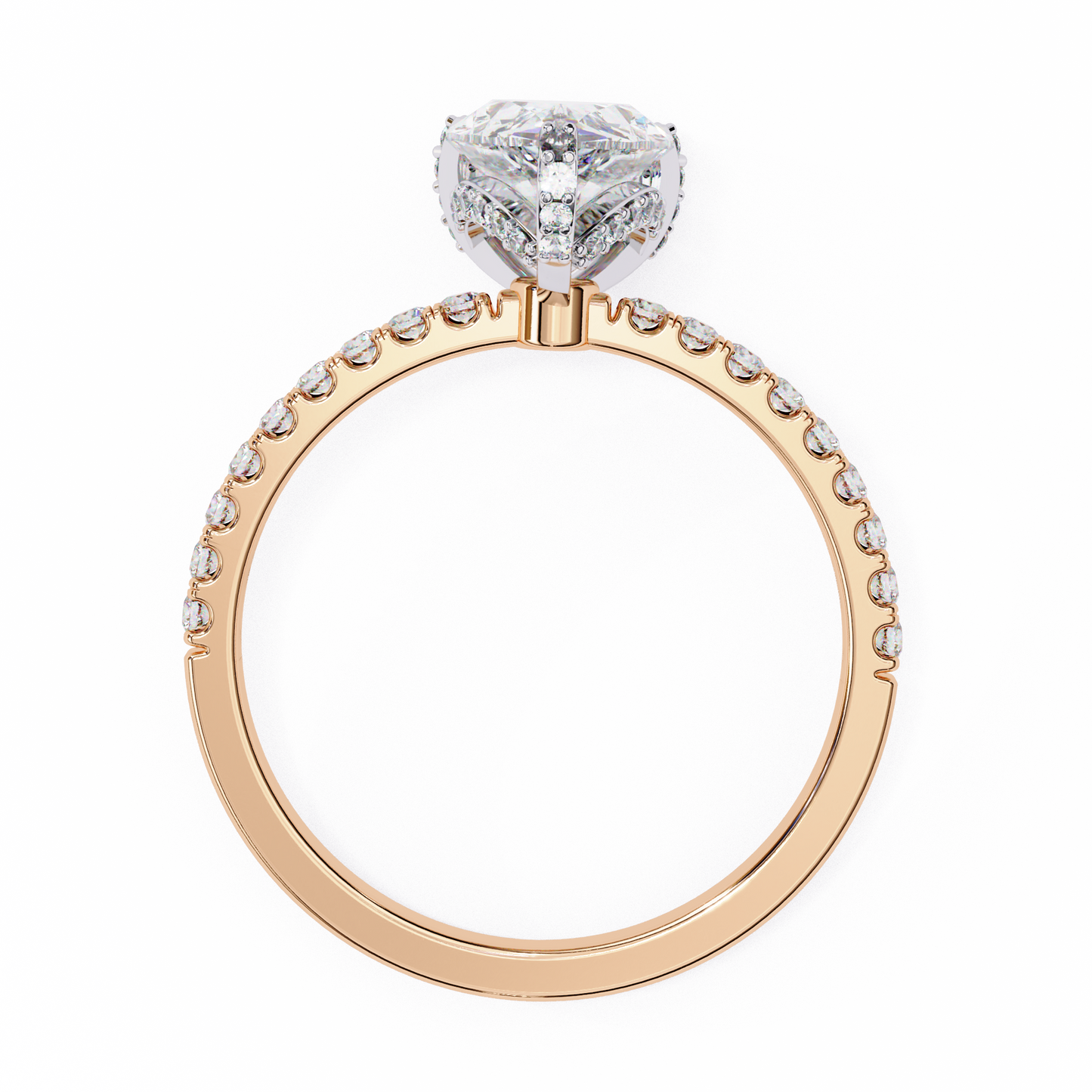 Evelisse Opale Pear Solitaire Ring