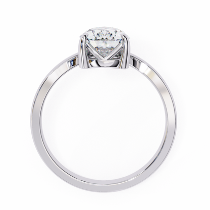 Duchess Aurevo Pear Solitaire Ring