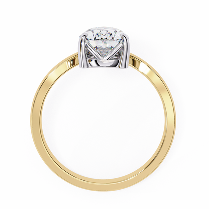 Duchess Aurevo Pear Solitaire Ring