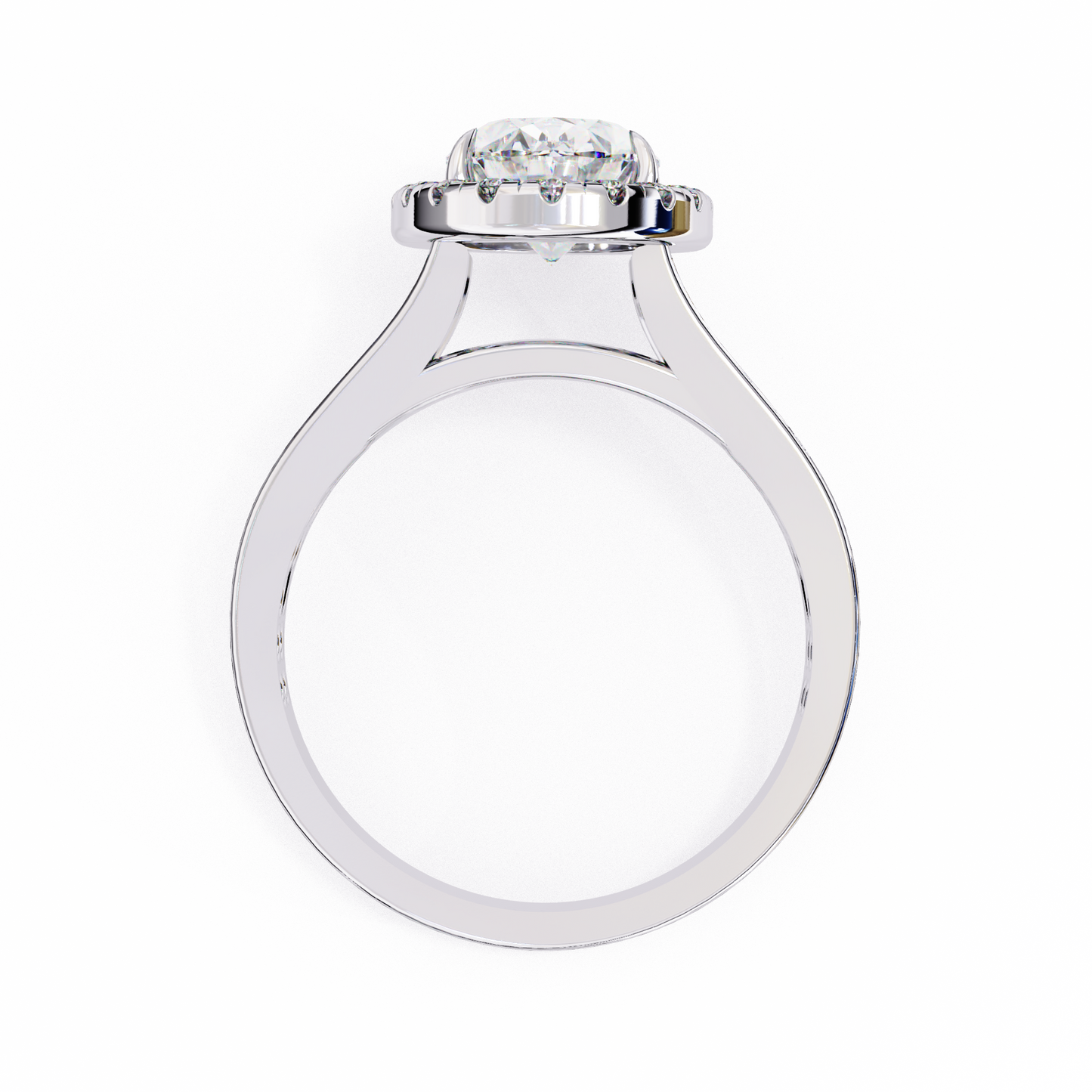 Duchess Valoria Oval Solitaire Ring