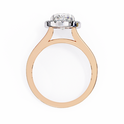 Duchess Valoria Oval Solitaire Ring
