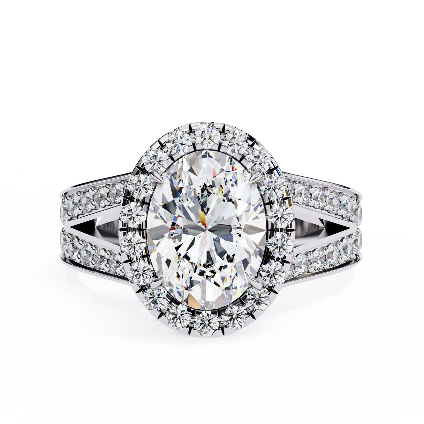 Duchess Valoria Oval Solitaire Ring