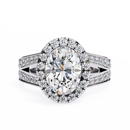 Duchess Valoria Oval Solitaire Ring