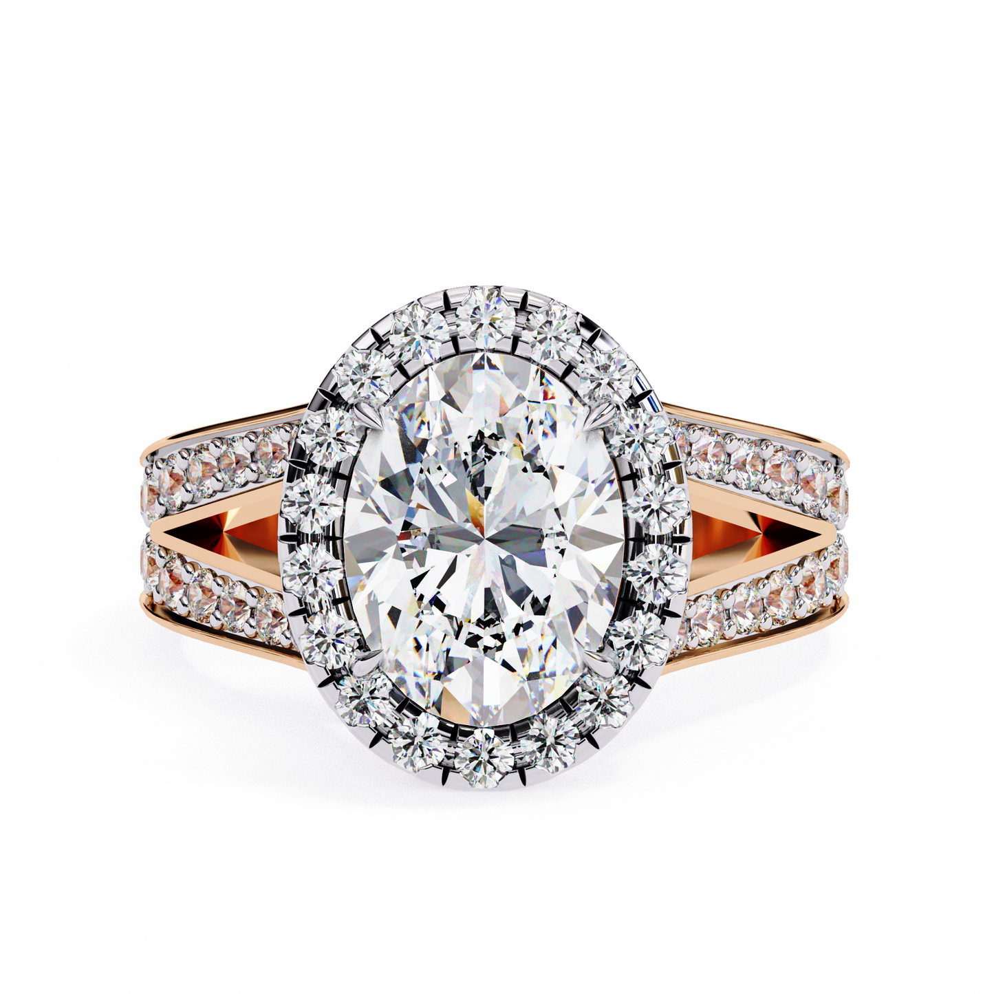 Duchess Valoria Oval Solitaire Ring