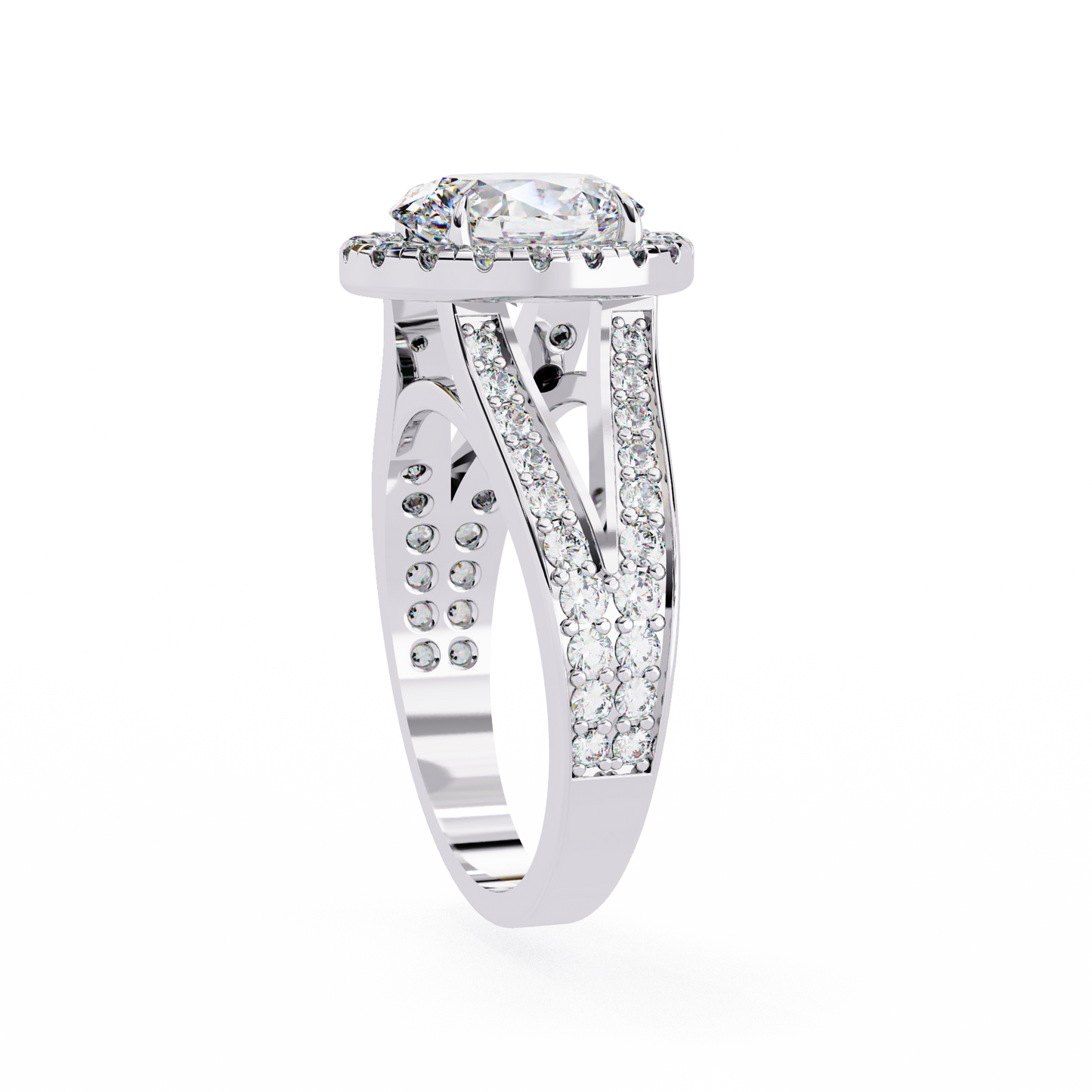 Duchess Valoria Oval Solitaire Ring
