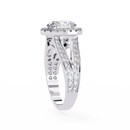 Duchess Valoria Oval Solitaire Ring
