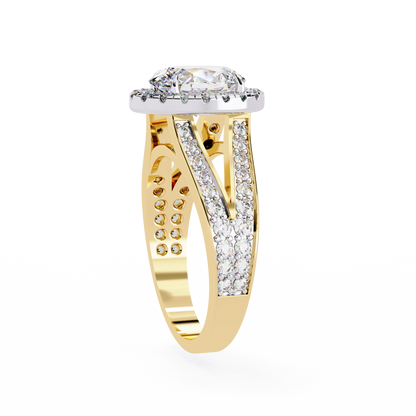 Duchess Valoria Oval Solitaire Ring