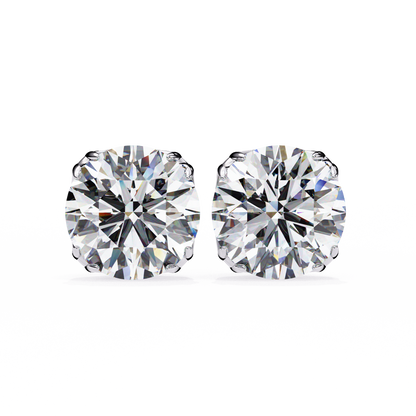 Signature Spark Cushion Solitaire Studs