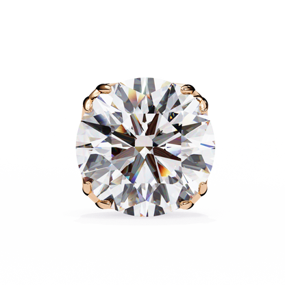 Signature Spark Cushion Solitaire Studs