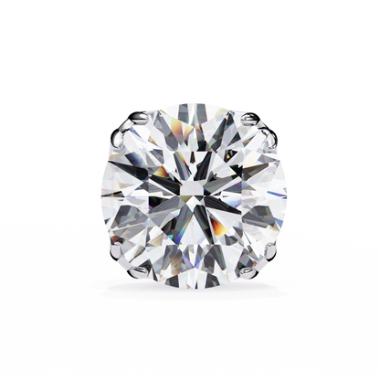 Signature Spark Cushion Solitaire Studs