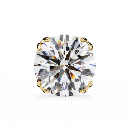 Signature Spark Cushion Solitaire Studs