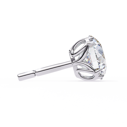 Signature Spark Cushion Solitaire Studs