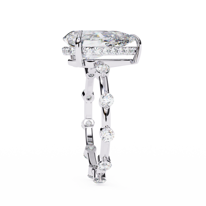 Belgravia Éclat Pear Solitaire Ring