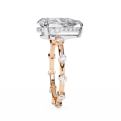 Belgravia Éclat Pear Solitaire Ring